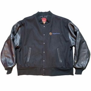 Vintage REED Leather Sportswear Jacket UAW Ford